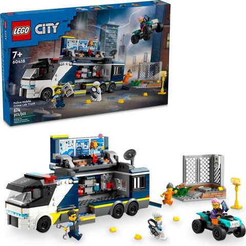 LEGO 60418 City-警察行動刑事實驗室