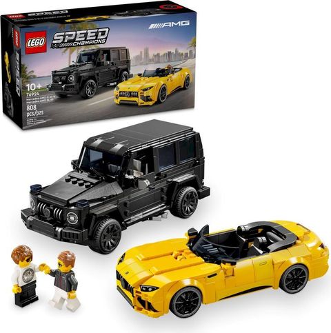 LEGO 76924 SPD-Mercedes AMG G63和SL63