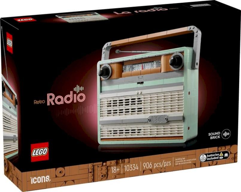  LEGO 10334 復古收音機 Retro Radio