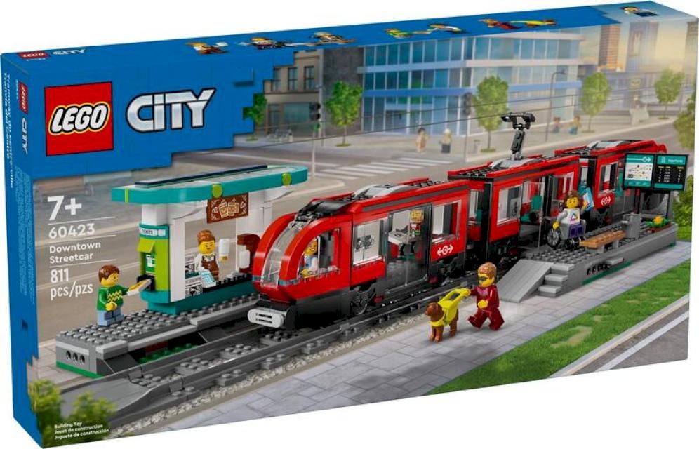  LEGO 60423 City-市區路面電車和車站