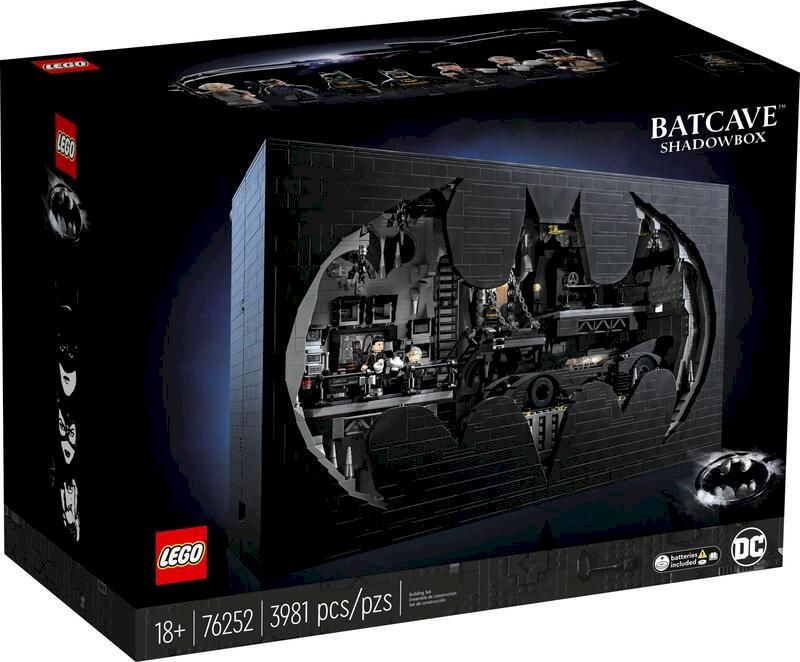  LEGO 76252 Batcave  Shadow Box