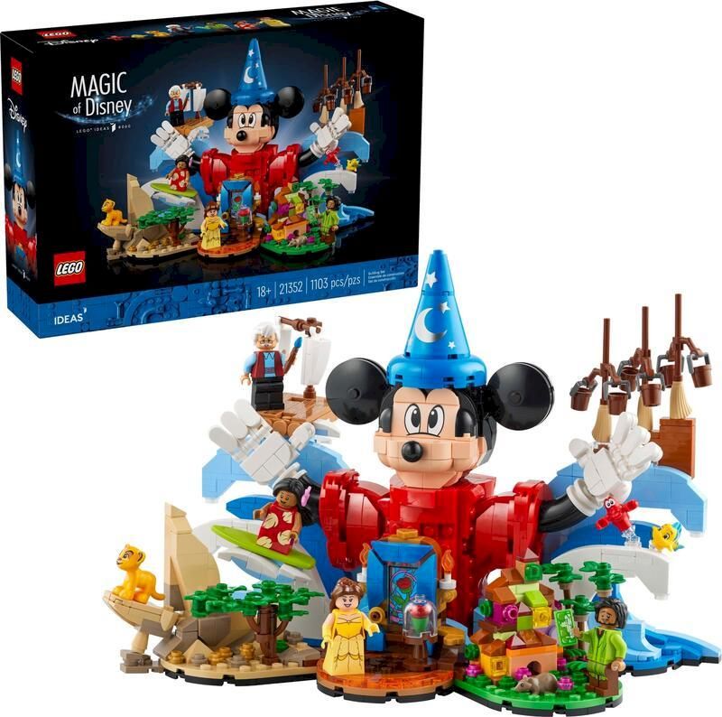  LEGO 21352 Disney-Magic of Disney 迪士尼魔法