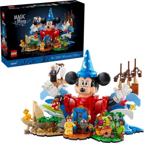 LEGO 21352 Disney-Magic of Disney 迪士尼魔法