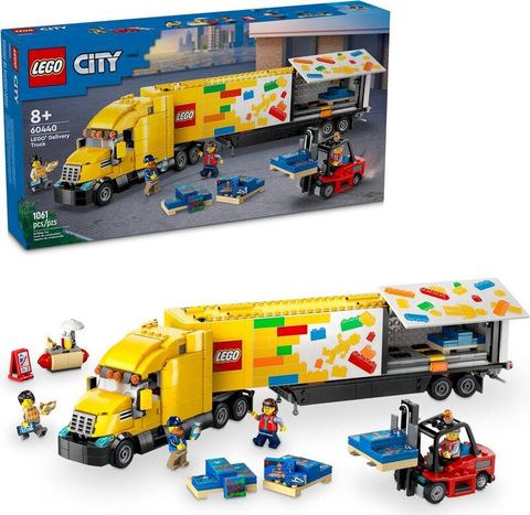 LEGO 60440 送貨車 Yellow Delivery Truck