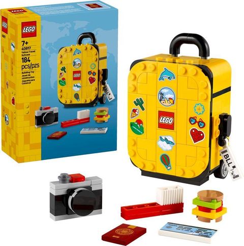 LEGO 樂高 LEGO 40817 黃色旅行箱