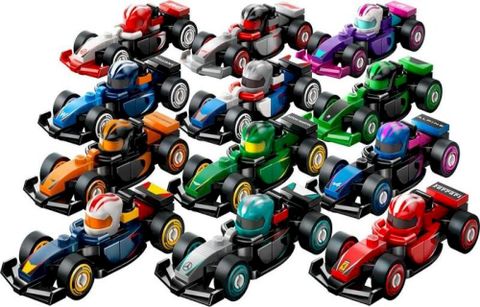 LEGO 71049 Minifigures-F1 收藏賽車 一套十二款不重複