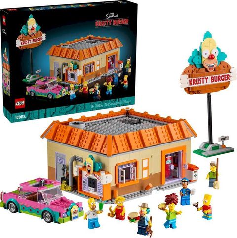 LEGO 樂高 LEGO 10352 Icons-The Simpsons：Krusty 漢堡店