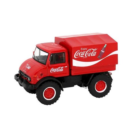 【Tiny City】SCHUCO UNIMOG 406 Coca-Cola 可口可樂合金汽車模型