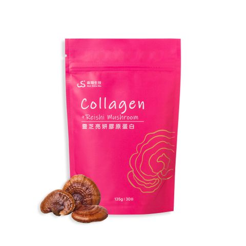 偉翔生技 靈芝亮妍膠原蛋白135g 附湯匙 nippi膠原蛋白