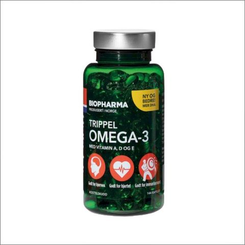 三倍濃縮 Omega-3 魚油膠囊一瓶