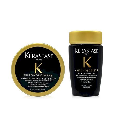 Kerastase 巴黎卡詩 黑鑽極萃逆時旅行組 (髮膜75ml+髮浴80ml)