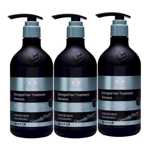 《台塑生醫》Dr's Formula 受損修護洗髮精-580g (6入)