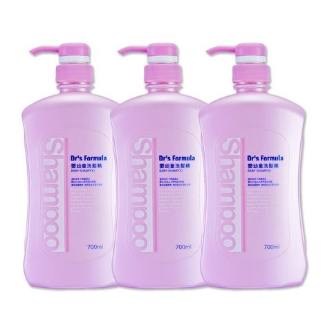 《台塑生醫》Dr's Formula嬰幼童洗髮精700ml (3入)