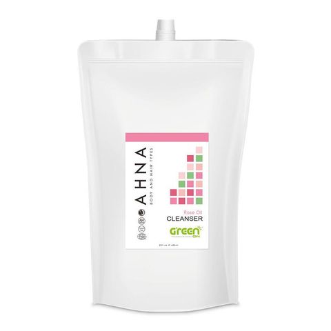 玫瑰優油植萃髮浴有機認證 環保包600ML