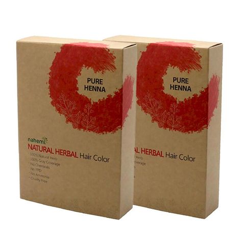 【Nahemi 娜禾蜜】草本增色護髮粉100g-楓糖紅2入組