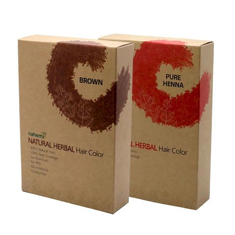 【Nahemi 娜禾蜜】草本增色護髮粉-可可棕100g+楓糖紅100g