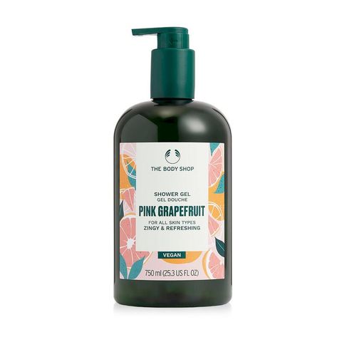 The Body Shop 粉紅葡萄柚活力沐浴膠 750ml
