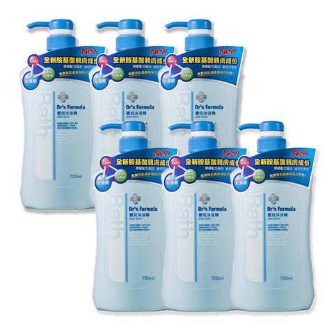 台塑生醫 《台塑生醫》Dr's Formula嬰兒沐浴精700ml (6入)