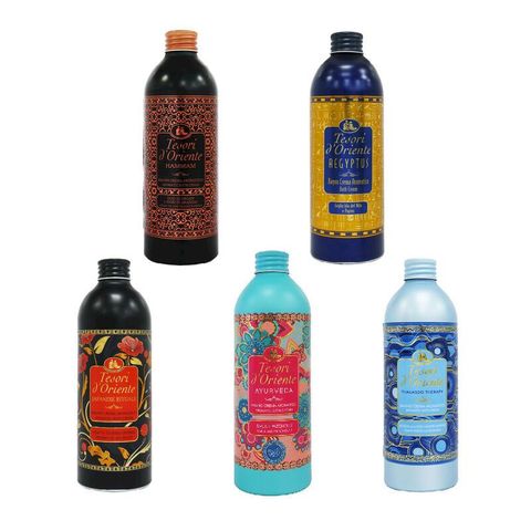 【義大利 Tesori d'Oriente】 東方寶石 香氛沐浴乳  500ml 頂級精油沐浴乳