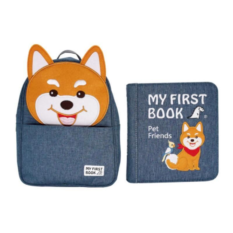 麗兒采家 【麗兒采家】MY FIRST BOOK 蒙特梭利寶寶第一本書 【動物冊-柴犬篇 】