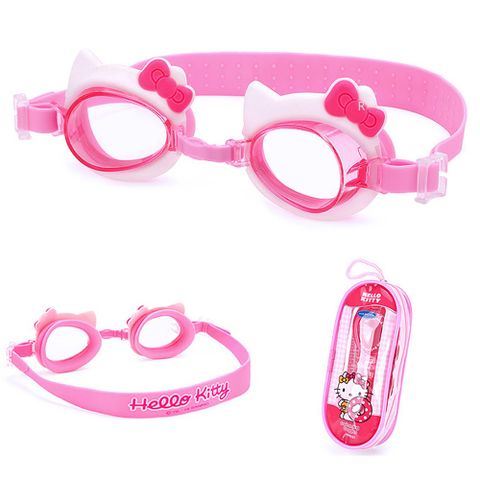 BabyPark 兒童造型泳鏡-Hello Kitty 凱蒂貓