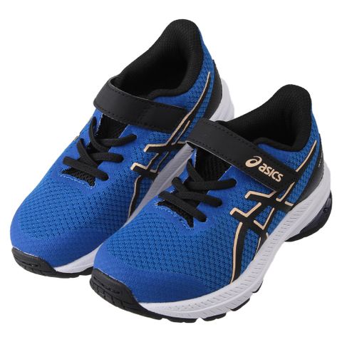 《布布童鞋》asics亞瑟士GT1000自由藍兒童機能運動鞋(17.5~22公分) [ J3Q295B ]