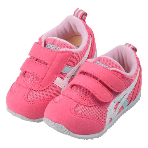 《布布童鞋》asics亞瑟士IDAHO寬版糖果粉色寶寶機能學步鞋(13~15.5公分) [ J3U235G ]