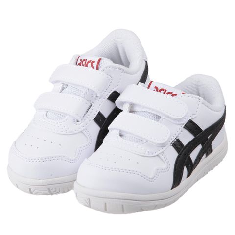 《布布童鞋》asics亞瑟士JAPANS白色寶寶機能學步鞋(14~16.5公分) [ J3W092M ]