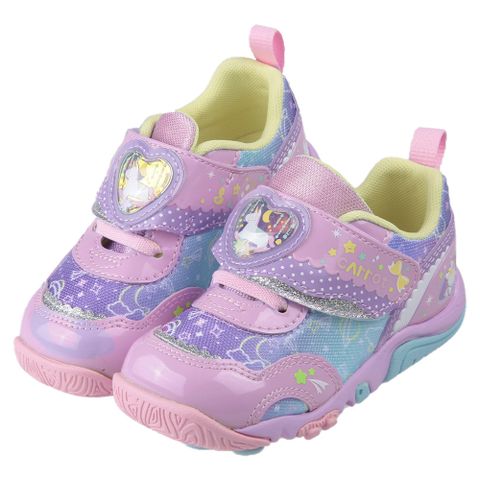 《布布童鞋》Moonstar日本Carrot夢境童話紫色速乾兒童機能運動鞋(15~19公分) [ I4B569F ]