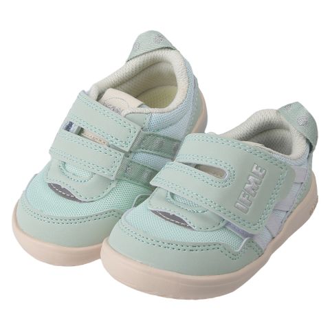《布布童鞋》日本IFME炫光淺綠寶寶機能學步鞋(12.5~14.5公分) [ P3Q402C ]