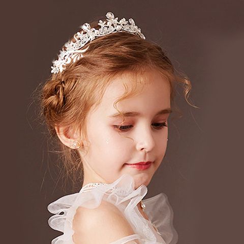 UNICO 兒童 公主表演拍照演出婚禮花童皇冠頭飾/髮飾