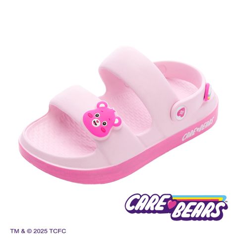 【CareBears】彩虹熊 童鞋 雙絆帶涼鞋 粉紅/CBKT59923