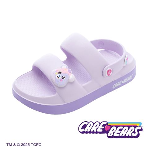 【CareBears】彩虹熊 童鞋 雙絆帶涼鞋 粉紫/CBKT59927