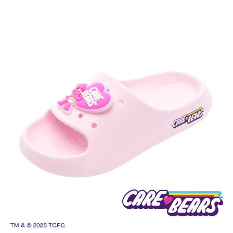 【CareBears】彩虹熊 童鞋 雙輕量拖鞋 粉紅/CBKS59913