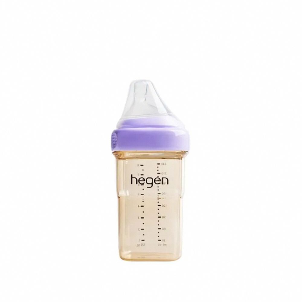 Hegen 金色奇蹟PPSU多功能方圓型寬口奶瓶 330ml