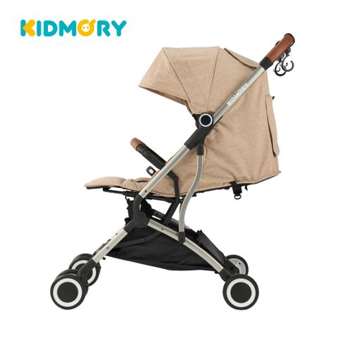 KIDMORY 輕量秒收嬰兒推車 - 摩卡杏KM-688-BG