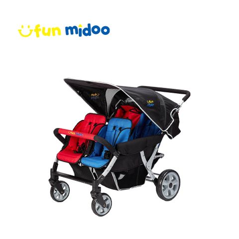 Funmidoo 法國 四人座兒童手推車(全配)