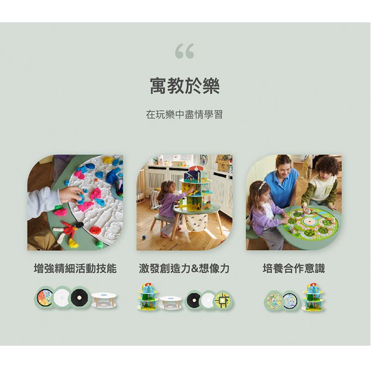 66寓教於樂在玩樂中盡情學習增強精細活動技能激發創造力&想像力培養合作意識