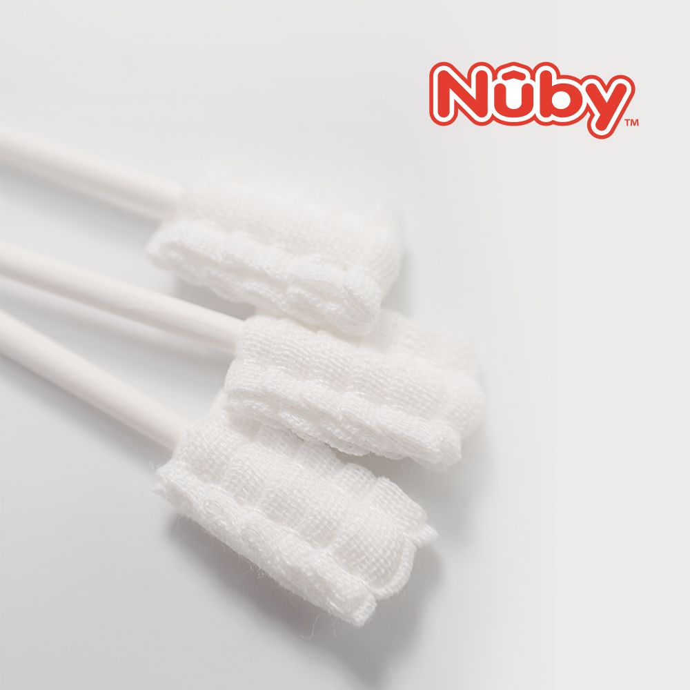 Nuby 口腔清潔棒_30入