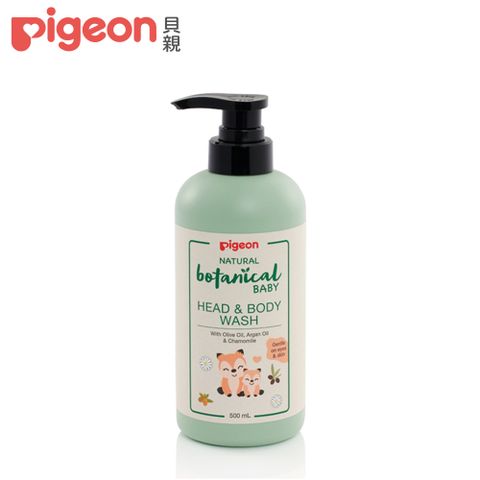 Pigeon 貝親 洋甘菊二合一洗髮沐浴乳(500ml)