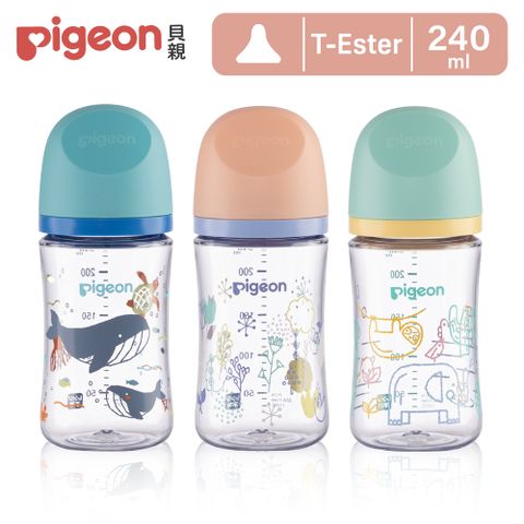 Pigeon 貝親 第三代母乳實感T-ester奶瓶240ml (海洋世界/春日物語/非洲動物)