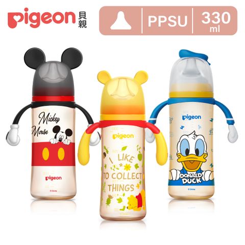 Pigeon 貝親 第三代迪士尼母乳實感PPSU奶瓶330ml(多款任選)