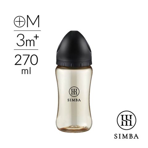 【小獅王辛巴】蘊蜜鉑金PPSU寬口防脹氣奶瓶270ml-全齡適用