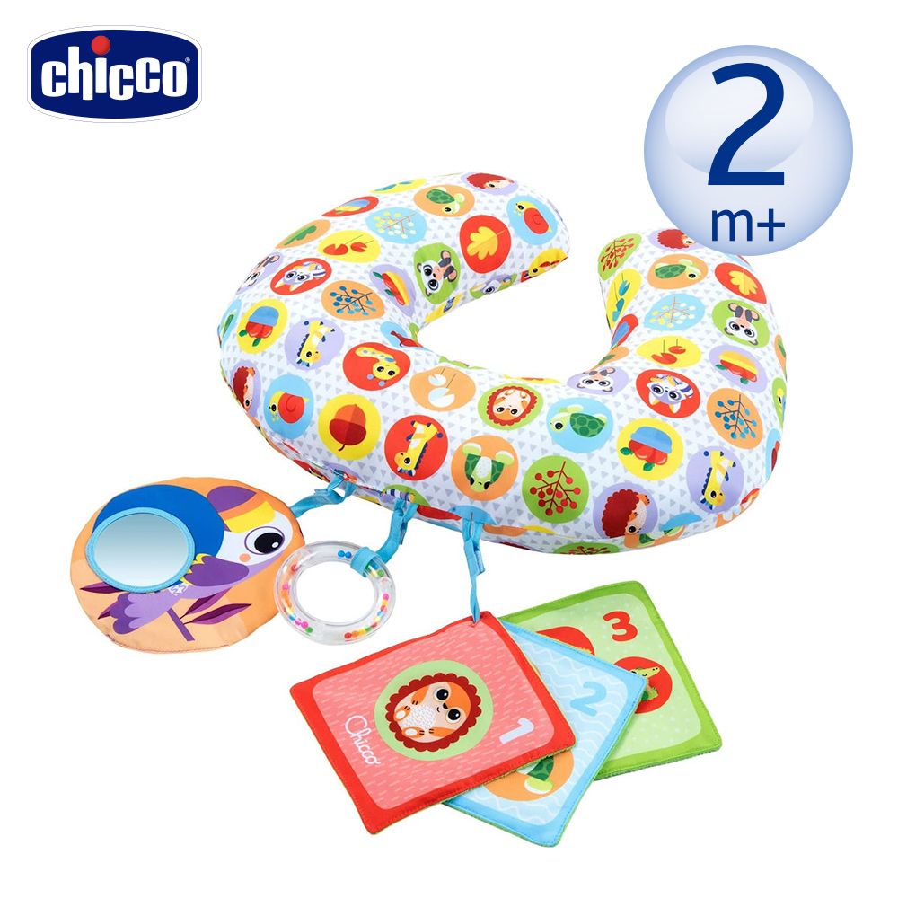 chicco -多功能魔法森林動物遊戲靠墊