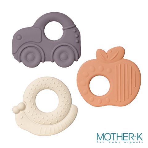 MOTHER-K 極親柔矽膠造型固齒器3件組