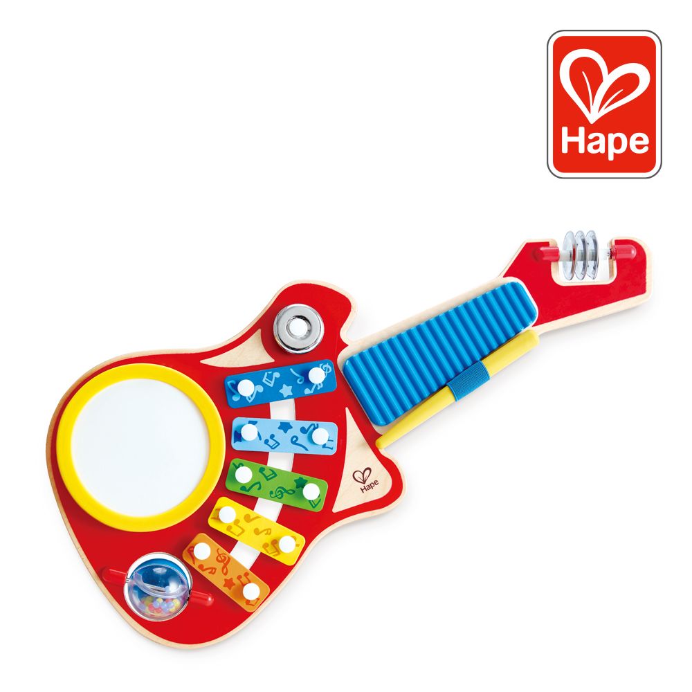 Hape 德國Hape 幾何按鍵木琴(樂器玩具/木製玩具/啟蒙玩具)