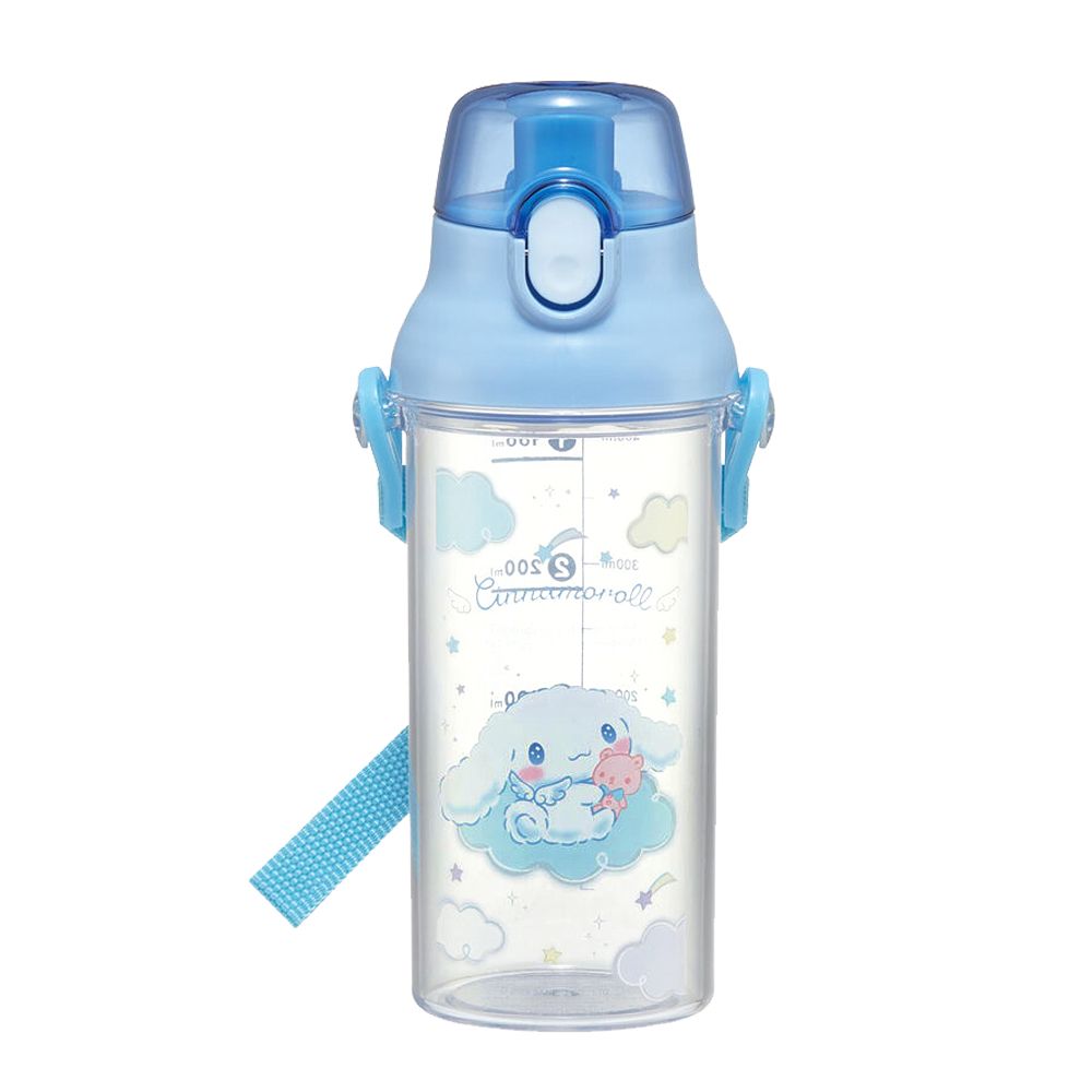 SKATER 透明定量飲水壺 (480ml)