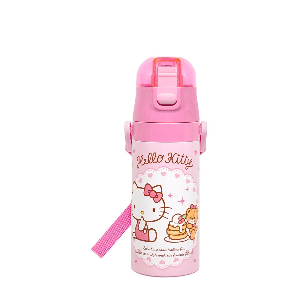 SKATER 吸管型保溫不鏽鋼水壺(400ml) Kitty