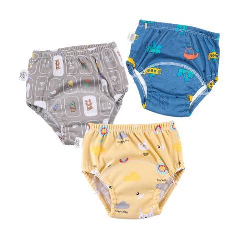 【Mesenfants】(6入)學習褲 兒童尿布褲 嬰兒尿布褲 拉拉褲 隔尿褲