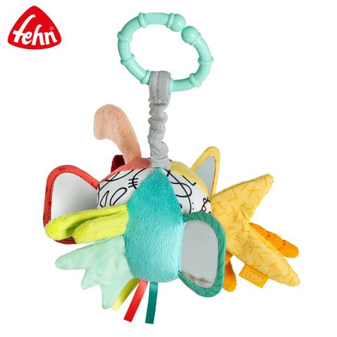 【Fehn 芬恩】彩虹樂園吊掛布質玩具球